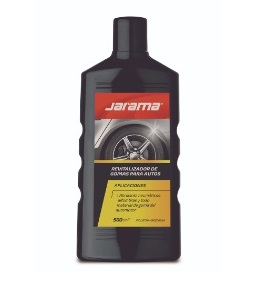 REVITALIZADOR DE GOMAS PARA AUTOS - REVIGEL Botella x 500 cm3JARAMA